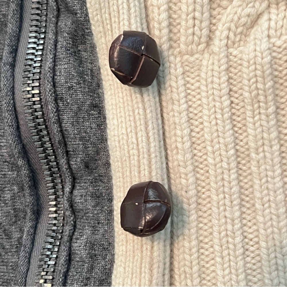 Moncler Webber+Ahaus 2012 Sport Collection Cashmere and wool hooded Cardigan, XS - Picture 16 of 16